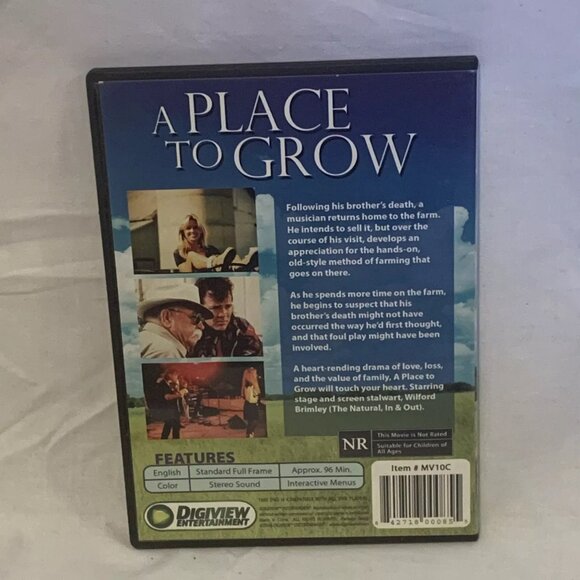 A Place to Grow (DVD, 2007) Full Frame Gary Morris, Tracy Kristofferson - Picture 2 of 3